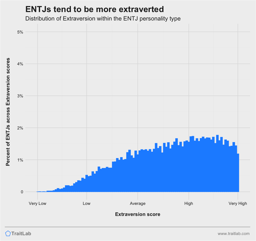 ENTJs and Big Five Extraversion